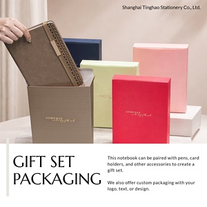 Muestra Gratuita de Agenda A5 de Cuero PU, Regalo Promocional Empresarial, Tapa Dura Personalizada, Banda Elástica, Placa de Identificación Metálica, Líneas para Escribir, Cuaderno - Product Image 3