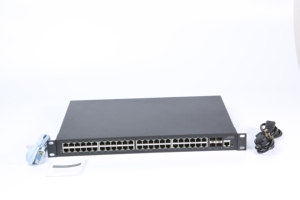 Switch PoE de <span class=keywords><strong>48</strong></span> Puertos L3, Switch PoE <span class=keywords><strong>48</strong></span>+4 con <span class=keywords><strong>48</strong></span> Puertos RJ45 de 1000M y 4 Puertos SFP+ de 10G, Cable de Alimentación para EE. UU., Reino Unido y Europa Disponible - Product Image 5