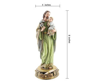 Figuritas de Jesús de resina, estatua de resina, artículos religiosos, religiosos - Product Image 6