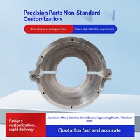 Pièces de fraisage CNC en alliage d'aluminium à cinq axes et quatre axes pour l'assemblage de bras articulés de robot