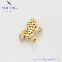 X000657329 Bijoux Xuping Pendentif Ours Tendance et Charmant en Or 14K, Style Vintage Simple et Élégant pour Usage Quotidien