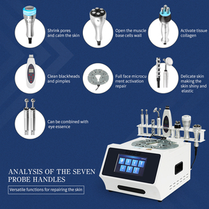 Suministro de fábrica Estiramiento <span class=keywords><strong>facial</strong></span> sin aguja Galvánica Microcorriente <span class=keywords><strong>Facial</strong></span> <span class=keywords><strong>Spa</strong></span> Máquina de electroporación antienvejecimiento - Product Image 2