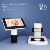 Stock New Model V18 Smart Handheld High-definition Digital Electronic Microscope Crystal-clear Display IP54 Rated 8 LED