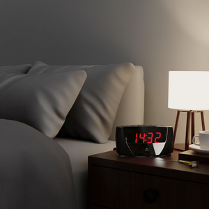 Sveglia JUSTAMINUTE Con funzione snooze Black JE5111N - Product Image 3