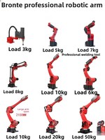 Bronte - Bras robotique six axes entièrement automatique pour soudage, manutention de matériaux, pulvérisation, opération collaborative, sans programmation