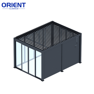 Venta Directa de Fábrica de Terraza de Aluminio con Precios Bajos, Tamaño Personalizado, Color RAL, Uso Prolongado y Duradero, Pérgola para Terraza - Product Image 4