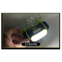 Luz de cabeza recargable por USB, Cob LED
