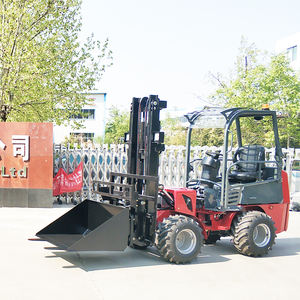 Montacargas Articulado con Motor Diésel Kubota Opcional FL1000 4x4 - Product Image 5