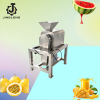 Industriële fruitpers voor mango's, industriële schroefpers, sapcentrifuge, sapmachine