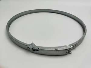 Tùy chỉnh sản xuất của kim loại dập các bộ phận máy mạ kẽm mở đầu kim loại trống khóa vòng khóa vòng kẹp - Product Image 2