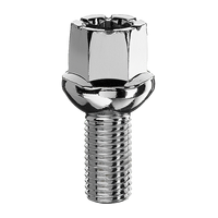 Proveedor Italiano, Nuevo, Pernos de Rueda para Volkswagen Audi, Asiento de Bola R13, Llave Hexagonal de 17 mm, M12X1.50/24.5mm LS17A25F-Z