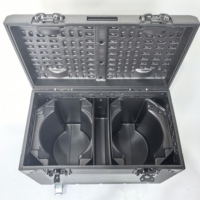 Valise pour phares mobiles Mallette de vol antichoc M 32 R Mallette de vol étanche pour DJ SX Amplificateur empilable Mallette de vol Rack
