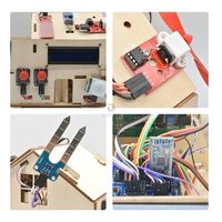 Kit de maison intelligente personnalisé Lonten pour Kit d'apprentissage électronique de démarrage Arduinos télécommande maison bricolage projet programmation STEM