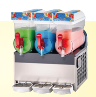 Machine à Granita Professionnelle 3 Bacs 45L 110V 60HZ – Machine à Slush Italienne