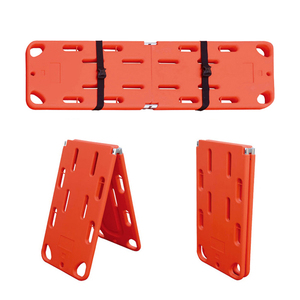 MN-AS032 vendita di alta qualità di plastica due bordo pieghevole <span class=keywords><strong>barella</strong></span> <span class=keywords><strong>spinale</strong></span> - Product Image 2