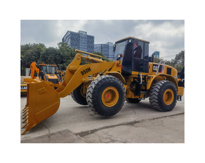 Chargeuse sur pneus CAT 950h d'occasion en excellent état Machine de construction d'origine Chargeur CAT950H à bas prix à vendre - Product Image 1