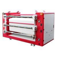 Nouvelle presse à chaud semi-automatique par sublimation KC pour rideaux, type alimentation par le bas, avec garantie de 2 ans