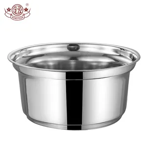 Wholesale home kitchen cookware metal sauce pot stainless stew inner pot