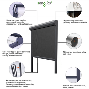 <span class=keywords><strong>Moustiquaire</strong></span> de fenêtre <span class=keywords><strong>enroulable</strong></span> flexible pour chambre et balcon – Respirante et résistante aux insectes - Product Image 5