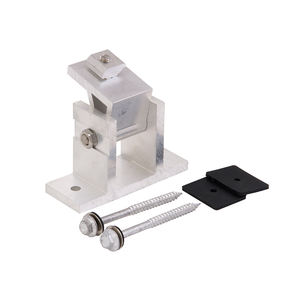 Support de montage de panneau solaire UISOLAR de haute qualité, réglable en inclinaison, avec pied avant et pied arrière, à fixer sur un poteau - Product Image 4