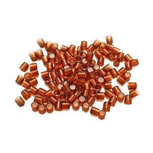 1000PCS Beekeeping Queen Rearing Cell Cups, Mini Plastic vials, Plastic Brown Honey Bee Beekeeping Supplies