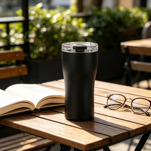 Tumbler da Caffè RTS 15oz a Forma di Vita, Bicchiere Termico a Doppia Parete in Acciaio Inox 304 con Doppia Apertura - Product Image 4