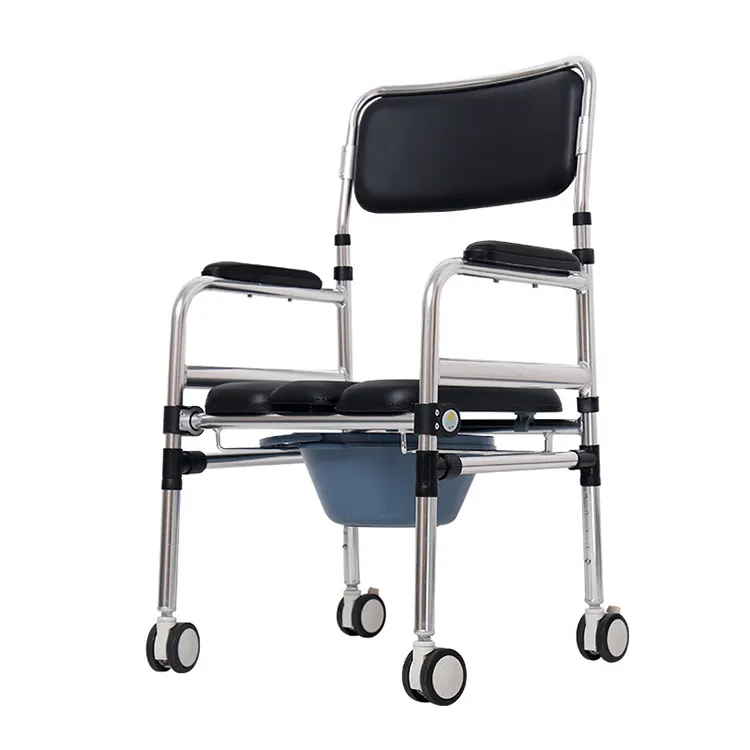 Nouvelles chaises de salle de bain multifonctionnelles avec fauteuils roulants pour personnes âgées et handicapées