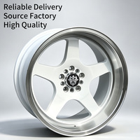 عجلات فلوتون 18 بوصة من الألومنيوم 18×9.5 5×100/108/120 عجلات بي بي سبورت 10 ثقوب لسيارات الركاب مناسبة لسوبارو وشيفروليه