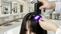 Kit d'extension capillaire V-Light en gros directement de l'usine, ensemble d'outils capillaires légers et sans couture à lumière UV pour salons de beauté