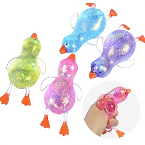 New Style Rush Duck Molasses <b>Squishy</b> Stress Relief Ball Creative Venting Slow-Rebound Squeeze Decompression Toy X-10 Model Ages - Product Image 1
