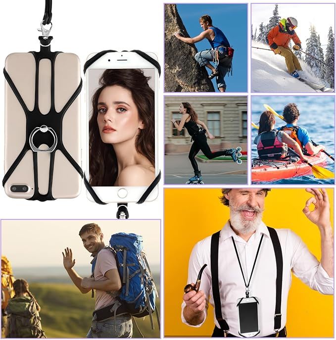 Wholesale Custom Nylon Lanyard Keychain Plain Color with Metal Hawk Hook Premium Silicone Lanyards