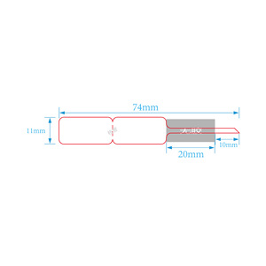 Nhãn Dán Mã Vạch Trang Sức Cỡ Nhẫn Thời Trang Cá Nhân Bán Chạy Nhãn In Giá Trang Sức - Product Image 6