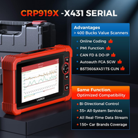 LAUNCH CRP919X OBD2 OBDII Scanner d'unité de commande électronique (ECU), lecteur de code automobile, outil de diagnostic du système complet