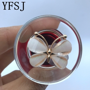 <span class=keywords><strong>Sonda</strong></span> <span class=keywords><strong>Anale</strong></span> in Vetro Borosilicato Massaggiatore Prostatico per Donne - Colore Oro Ecologico 90x40mm 159g Sex Toy - Product Image 2