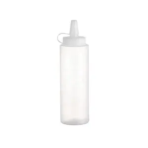 Plastic ketchup bottle , empty PE bottle with cap for ketchup , 100ml,150ml,250ml