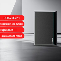 Think Plus UD100 Hard Disk seluler, transmisi kecepatan tinggi 2.5 inci USB 3.0 1TB/2TB/3TB anti-magnetik dan anti-seismik