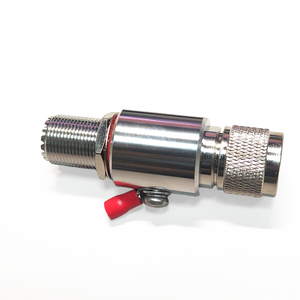 Parafoudre coaxial UHF 50 Ohms SO239 vers PL259 pour antenne radio extérieure et station de base - Product Image 1