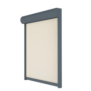 Persianas Enrollables Motorizadas Resistentes al Viento para Pérgola, Ajustables, para Exteriores, Protección Solar, Persianas Enrollables de Tela, Ventana Francesa, Estilo Romano - Product Image 2