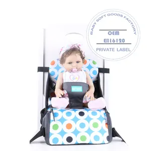 2021 chaise haute portable sangles de voyage pour tout-petits Offre Spéciale chaise réglable bébé rehausseur siège avec sangles