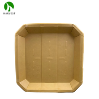 Bandeja de Papel Kraft Serie SY 3.0CB, Blanca con Diseño de Grano de Madera, Desechable y Reciclable para Alimentos