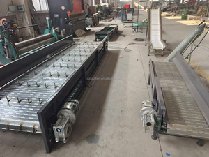 Saman kaldırma balıkçılık zincir plaka uygulamaları için üretim tesisi kullanım için paslanmaz çelik Metal plaka zincir kaldırma konveyör - Product Image 6