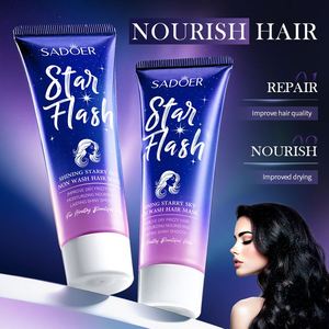 มาส์กผม SADOER Bright Starry Sky แบ<span class=keywords><strong>บ</strong></span>ไม่ต้องล้างออก <span class=keywords><strong>บ</strong></span>ำรุงเส้นผม ช่วยให้ผมชุ่มชื้นและเรีย<span class=keywords><strong>บ</strong></span>ลื่น - Product Image 2