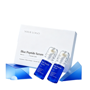 10ml Blue Peptide Copper Peptide Repair <b>Serum</b> Ampoule Custom Logo Anti-Wrinkle Sensitive Skin Calming Facial Essence Set - Product Image 3
