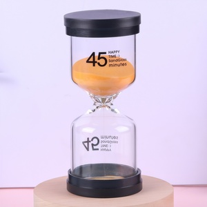 Minuteur en verre artisanal (<span class=keywords><strong>1</strong></span>/3/5/10/15/30/45/60 minutes) – Design moderne, portable, léger, durable – Cadeau promotionnel - Product Image 6