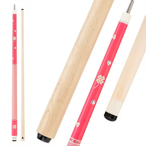 Taco de billar Pink Maple de 2 piezas para entretenimiento - Product Image 1