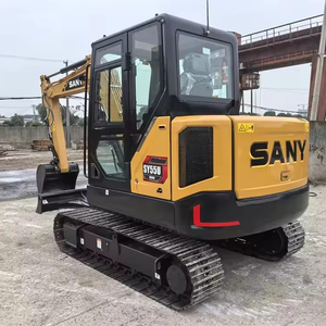 Segunda Mão Hot Selling <span class=keywords><strong>5</strong></span> Ton Usado Escavadeira Compacta SY55U Preço Baixo em estoque Pronto para Uso Imediato no Mercado - Product Image 1