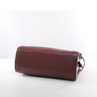 Sacs à main QAZA pour femmes, ensemble de 2 pièces en cuir PU avec bordure contrastée, sac à main élégant de créateur pour femmes