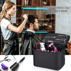 Sac à bandoulière professionnel pour barbier, organisateur d'outils multi-compartiments, rangement durable pour équipement de salon en déplacement - Product Image 6