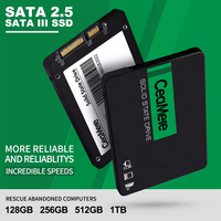 SSD SATA d'occasion en gros 2,5'' 128 Go, disque SSD interne effaçé et crypté pour ordinateur portable/PC, capacité SSD 256 Go