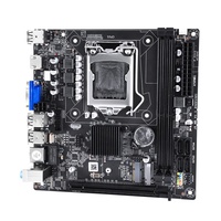 Gaming Motherboard H61 combo lga1155 i5 2400 prosesor ddr3 16GB ram placa mae